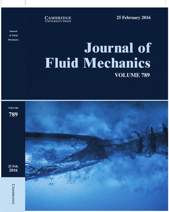 Journal of Fluid Mechanics Cover